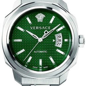 Versace Herrklocka VEAG00122 Dylos AUtomatic Grön/Stål Ø42 mm