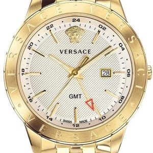 Versace Herrklocka VEBK00518 Univers Silverfärgad/Gulguldtonat stål