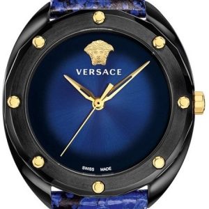 Versace Herrklocka VEBM00418 Shadov Svart/Läder Ø39 mm