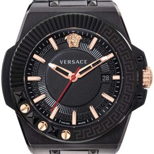 Versace Herrklocka VEDY00719 Chain Reaction Svart/Stål Ø46 mm