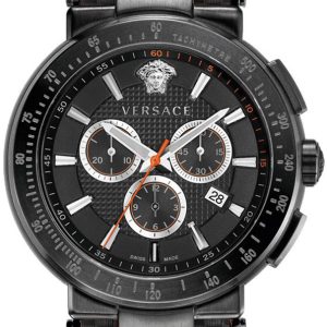 Versace Herrklocka VEFG02020 Mystique Sport Svart/Läder Ø46 mm