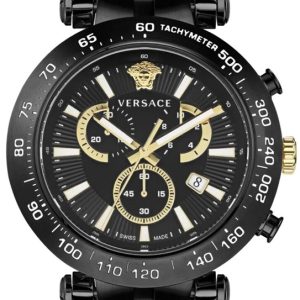 Versace Herrklocka VEJB00722 V Race Svart/Stål Ø46 mm