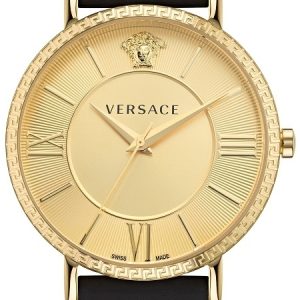 Versace Herrklocka VEKA00422 V Eternal Guldtonad/Gummi Ø42 mm