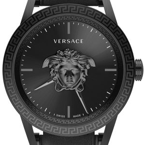 Versace Herrklocka VERD01520 Palazzo 43mm Svart/Läder Ø43 mm