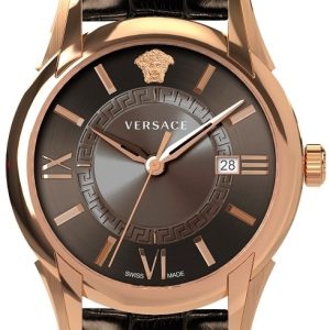 Versace Herrklocka VEUA00420 Apollo Brun/Läder Ø43 mm