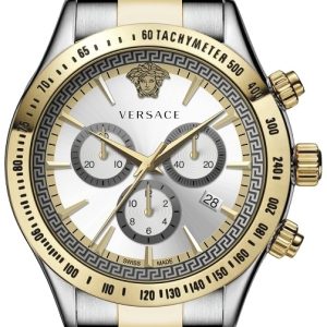 Versace Herrklocka VEV700519 Chrono Classic Silverfärgad/Stål Ø44