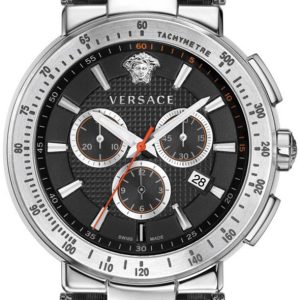 Versace Herrklocka VFG040013 Mystique Sport Svart/Läder Ø46 mm