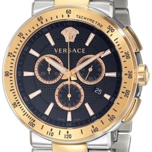 Versace Herrklocka VFG100014 Mystique Chrono Svart/Stål Ø45 mm