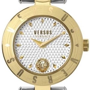 Versus by Versace Damklocka S77090017 Logo Silverfärgad/Stål Ø35 mm