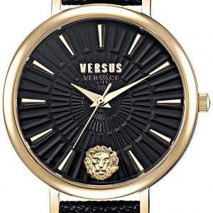 Versus by Versace Damklocka VSP1F0221 Mar Vista Svart/Läder Ø34 mm