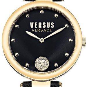 Versus by Versace Damklocka VSP1G0221 Los Feliz Svart/Läder Ø34 mm