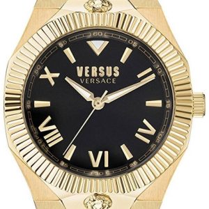 Versus by Versace Damklocka VSP1Z1421 Echo Park Svart/Gulguldtonat