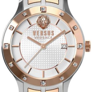 Versus by Versace Damklocka VSP460518 Silverfärgad/Roséguldstonat