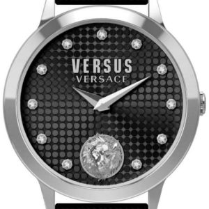 Versus by Versace Damklocka VSP571021 Strandbank Svart/Läder Ø34 mm