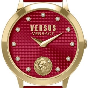 Versus by Versace Damklocka VSP571221 Strandbank Röd/Läder Ø34 mm