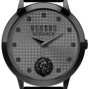 Versus by Versace Damklocka VSP571521 Strandbank Grå/Läder Ø34 mm