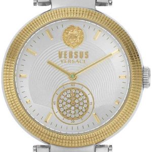 Versus by Versace Damklocka VSP791518 Silverfärgad/Gulguldtonat