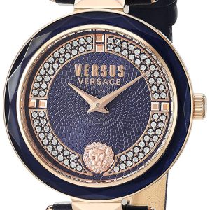 Versus by Versace Damklocka VSPCD2817 Blå/Läder Ø36 mm