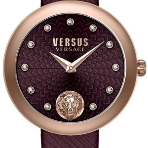 Versus by Versace Damklocka VSPEN1320 Lea Extension Lila/Läder Ø35