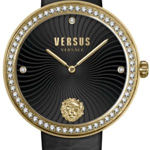 Versus by Versace Damklocka VSPEN2621 Lea Svart/Läder Ø35 mm