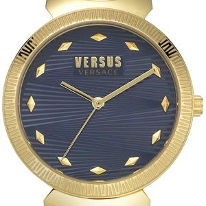 Versus by Versace Damklocka VSPEO0619 Blå/Gulguldtonat stål Ø36 mm