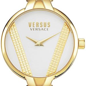 Versus by Versace Damklocka VSPER0219 Saint Germain Vit/Gulguldtonat