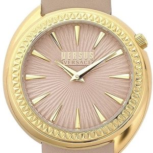 Versus by Versace Damklocka VSPHF0420 Tortona Brun/Läder Ø38 mm