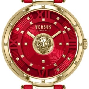 Versus by Versace Damklocka VSPHH3521 Moscova Röd/Läder Ø37 mm