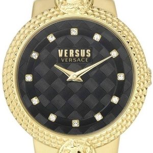 Versus by Versace Damklocka VSPLK1220 Mouffetard Svart/Läder Ø38 mm