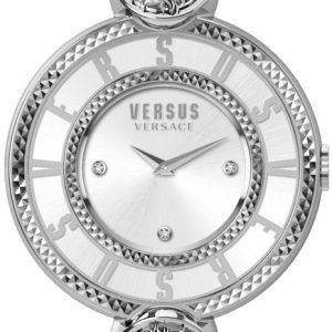 Versus by Versace Damklocka VSPLL1020 Les Docks Silverfärgad/Stål