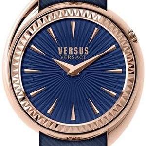 Versus by Versace Damklocka VSPVW0520 Blå/Läder Ø27 mm