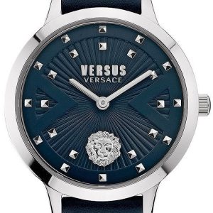 Versus by Versace Damklocka VSPZK0121 Palos Verdes Blå/Läder Ø34 mm