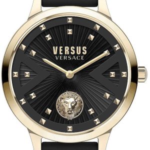 Versus by Versace Damklocka VSPZK0221 Palos Verdes Svart/Läder Ø34