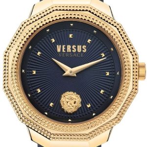 Versus by Versace Damklocka VSPZL0221 Paradise Cove Blå/Läder Ø37