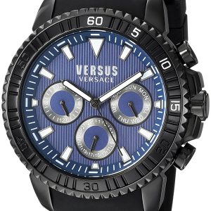 Versus by Versace Herrklocka S30060017 Blå/Gummi Ø45 mm