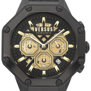 Versus by Versace Herrklocka VSP391220 Other Grå/Läder Ø45 mm