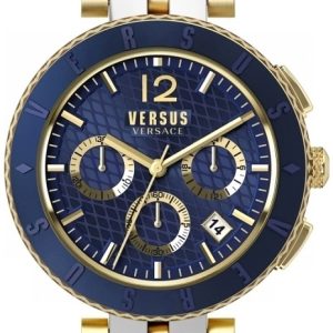 Versus by Versace Herrklocka VSP762518 Logo Gent Blå/Stål Ø45 mm