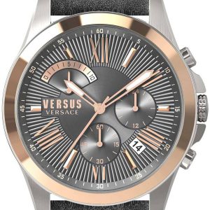 Versus by Versace Herrklocka VSPBH1218 Grå/Läder Ø44 mm