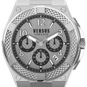 Versus by Versace Herrklocka VSPEW0119 Esteve Silverfärgad/Läder