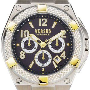 Versus by Versace Herrklocka VSPEW0219 Esteve Svart/Läder Ø46 mm