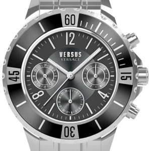 Versus by Versace Herrklocka VSPGN2921 Tokyo Chrono Svart/Stål Ø44