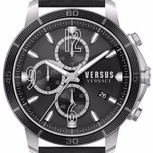 Versus by Versace Herrklocka VSPHJ1021 Bicocca Svart/Läder Ø48 mm