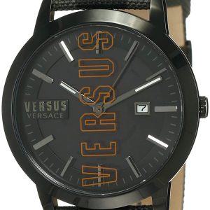 Versus by Versace Herrklocka VSPHN0120 Barbes Svart/Läder Ø44 mm