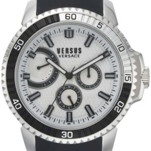 Versus by Versace Herrklocka VSPLO0119 Aberdeen Vit/Gummi Ø45 mm