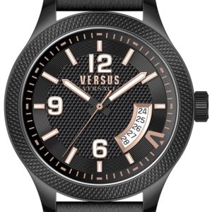 Versus by Versace Herrklocka VSPVT2321 Reale Svart/Läder Ø44 mm