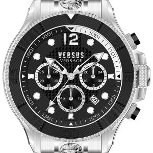 Versus by Versace Herrklocka VSPVV0420 Volta Svart/Stål Ø49 mm