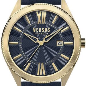 Versus by Versace Herrklocka VSPZY0221 Highland Park Blå/Läder Ø44