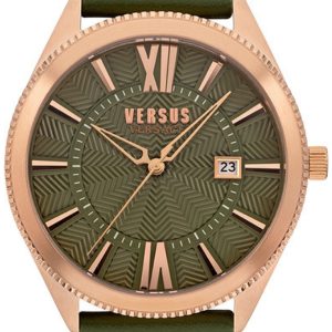 Versus by Versace Herrklocka VSPZY0321 Highland Park Grön/Läder