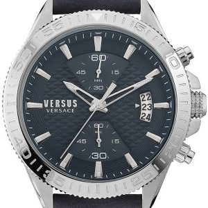 Versus by Versace Herrklocka VSPZZ0121 Griffith Blå/Läder Ø46 mm