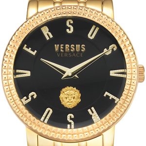 Versus by Versace Pigalle Damklocka VSPEU0519 Svart/Gulguldtonat